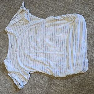 Maternity Colorful Stripe Shirt